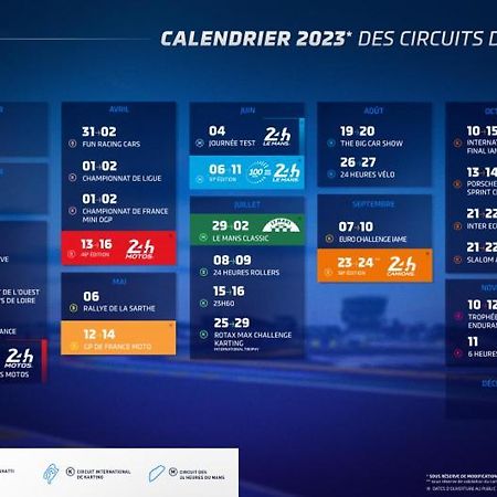 Chambres Pour Les Evenements Du Circuit Du Mans Cérans-Foulletourte Eksteriør bilde